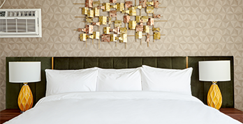  Spacious Guest Rooms at The Cole